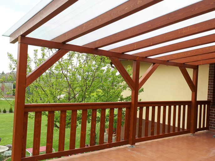 Pergola s lexanom Beluša