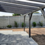 Štýlová pergola s plným polykarbonátom Jakubov