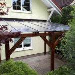 Zastrešená terasa s pergola z dreva Vyhne