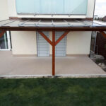 Drevená pergola s dutinkovým polykarbonátom Majcichov