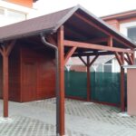 Prístrešok na auto s prístreškom na náradie - Vrakuňa