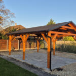 Priestranný záhradný altánok Chorvátsky Grob