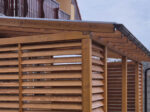 Pergola z dreva s plným polykarbonátom - Pezinok – Obrázok 4